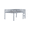 Grey, variant on Tcbosik Full Size Low Loft Bed, Wood Bed Frame with Guardrail and Ladder, No Box Spring Needed, White