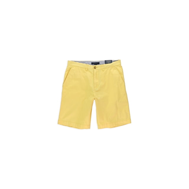 Tommy Hilfiger Mens Classic Casual Chino Shorts, Amarillo, 32 Tommy Hilfiger chino