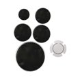 thumbnail image 2 of 5pcs Drumhead Drum Set Head Skin, piezas de instrumentos de percusión, silencioso profesional para adultos practicar los niños jugadores de , Style B Estilo B, 2 of 6