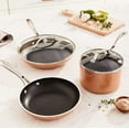 thumbnail image 2 of Gotham Steel Copper Cast 5 Piece Cookware Set Non-Stick Pots and Pans Set Dishwasher & Oven Safe, 2 of 4