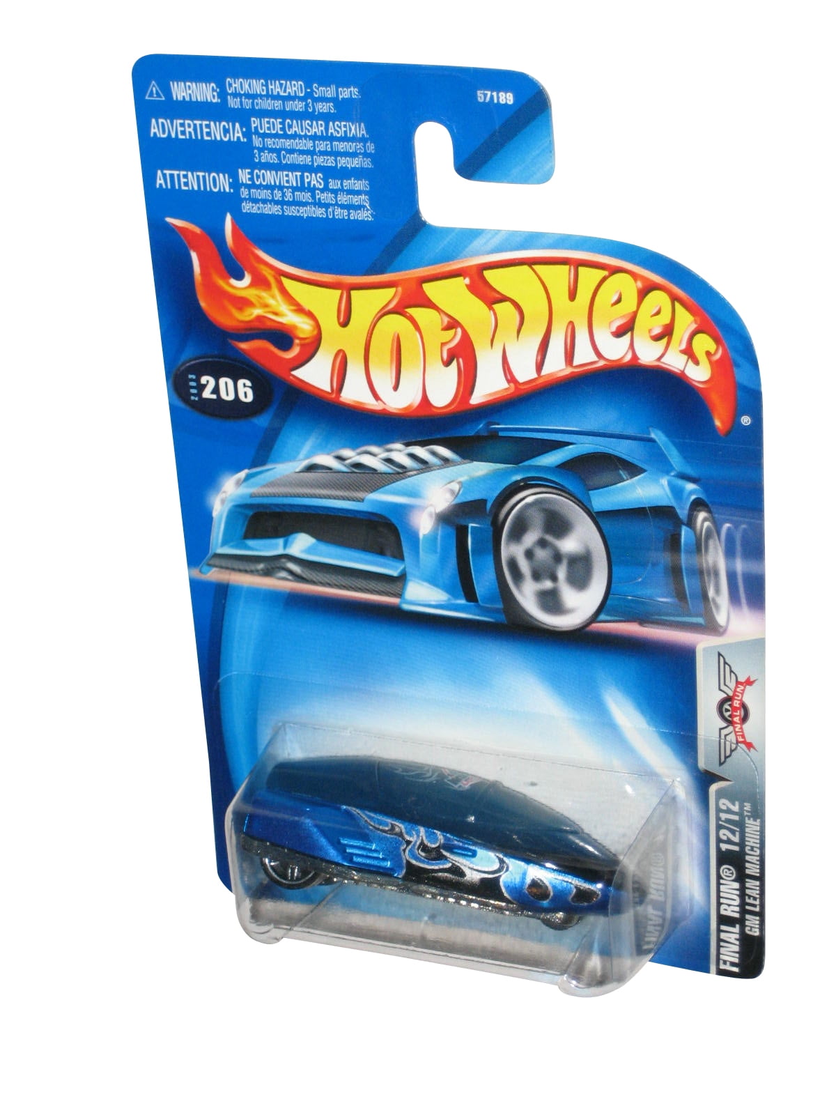 Hot Wheels Race Team Series III 3/4 (1996) Blue 3-Window '34 Toy