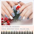 thumbnail image 7 of LYCAQL 20 Colors Collection Step Nail Gel Pen Pencil Nail Gel Oil No And Topcoat Required For Female and Girls 2ML, 7 of 7