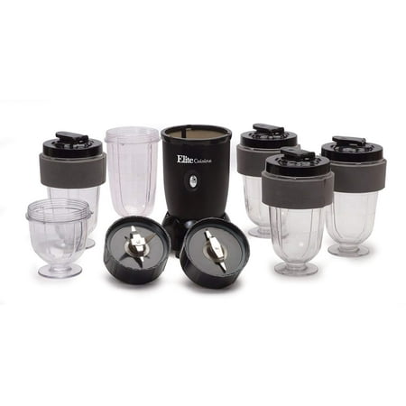 Maxi-Matic EPB-1800 17 Piece 300W Personal Drink Blender, 16 Oz, (Best Personal Drink Blender)