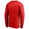 thumbnail image 3 of Men's Red Texas Rangers Team Wordmark Long Sleeve T-Shirt, 3 of 3