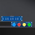 thumbnail image 6 of 4 Buttons Keyboard Module with Hat Keypad, 3.3-5V Digital Output Keypad Module for ARM Raspberry Pi Arduino (Mix Color), 6 of 14