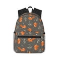 thumbnail image 1 of Easygdp cute fall fox leaf Mochila Casual para Portátil, Mochila para Escuela, Viajes, Negocios, 1 of 6