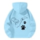 thumbnail image 4 of WILLBEST Sudaderas En Pareja Sudadera con Capucha Casual con Estampado De Cachorro Adorable para Otoño e Invierno Moda Cómoda Sudadera Holgada XXGrande, 4 of 4