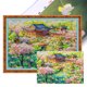 thumbnail image 1 of Bordado Eco-Cotton Thread 11CT Kit punto cruzado resorte impreso 60x45cm, 1 of 9