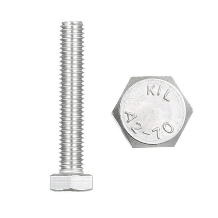 

OWSOO DIN933 304 Stainless Steel Outer Hexagon Screw