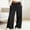 F-324Black, variant on ZHOGXU Big Kids Girls Denim Pants Drawstring Elastic Waist Wide Leg Straight Leg Comfortable Stylish Loose Fit Trousers With Pockets For Casual Daily Wear,Black,4-5 Years