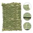 thumbnail image 5 of Cheers.US Grass Mat Woven Bed Mat for Small Animal Grass Mats Bunny Bedding Nest Chew Toy Bed Play Toy for Guinea Pig Parrot Rabbit Bunny Hamster Rat, 5 of 8