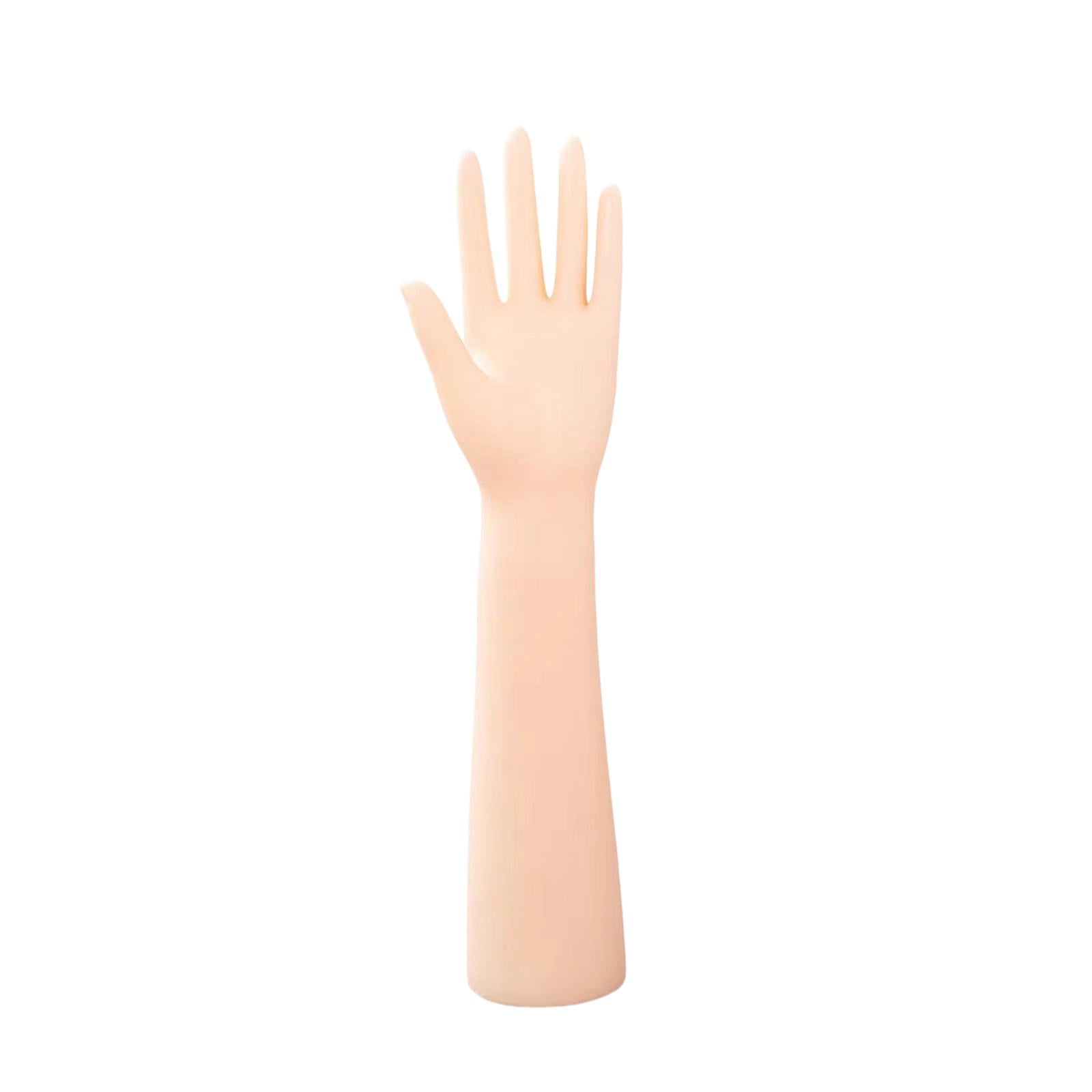 Milageto Female Mannequin Hand Elegant Lightweight Commercial Use Extended Hand Model Left Hand