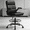 Black w/ Foot rest, variant on TMV Ergonomic Executive Desk Chair - PU Leather Adjustable Arm Swivel Office Chair for Vanity Desk, Home & Executive Desk,Black
