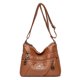 thumbnail image 1 of Monederos y bolsos de lujo para mujer, cruzado con múltiples bolsillos bolso de hombro, de diseñador, de cuero suave, de alta calidad, 2022 Fivean unisex, 1 of 2