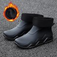 thumbnail image 2 of RURAN Men's and women's couple fashion rain boots, non-slip wear-resistant waterproof rain shoes for outdoor work fishing travel, 2 of 10
