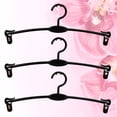 thumbnail image 4 of 15Pcs Plastic Underwear Panties Hangers Simplicity Practical Bra Support Rack Laundry Drying Holder for Home Shop (Black), 4 of 8