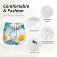 thumbnail image 6 of Lsque Daisy Flowers Printed Women's Running Shorts with Liner Pockets,Elastic Quick Dry Workout Athletic Gym Yoga Shorts,Womens High Waist Shorts-Small, 6 of 9