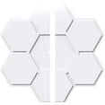 thumbnail image 4 of Ekena Millwork CMP10DY2-01000 10 in. OD x 1 in. ID Square Daisy Architectural Grade PVC Contemporary Ceiling Medallion - 2 Piece, 4 of 4
