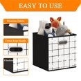 thumbnail image 4 of BAJYOJI 6 Pack Fabric Storage Cubes with Handle, Foldable 11 Inch Cube Storage Bins, Storage Baskets for Shelves, Storage Boxes for Organizing Closet Bins, 4 of 8