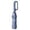 Blue, variant on Auto Open Close Carabiner Handle Umbrella & UPF50+ Windproof Compact Rain Parasol, Outdoor Travel Sun Rain Protection Supplies, Daily Commute Office Youth Portable Work Umbrella(Grey)