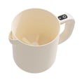 thumbnail image 2 of Batidor de huevos eléctrico, batidor de arroz, vaso mezclador, utensilio de cocina, herramienta para hornear, batidora de mano automática, batidora de Beige, 2 of 9