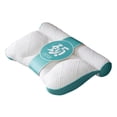thumbnail image 4 of Almohada cervical suave transpirable para cama soporte para el cuello Verde jinwen, 4 of 8