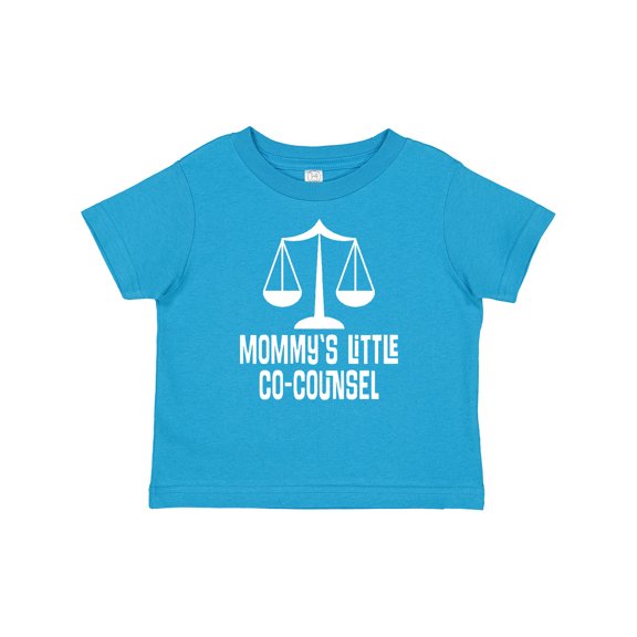 Inktastic Lawyer Mommy Little Co Counsel Boys or Girls Baby T-Shirt