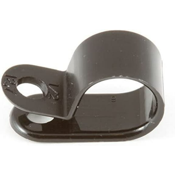 5/16" Black Nylon Cable Clamps - (pack of 50)
