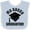 Blue and White, variant on Inktastic My Daddy Graduated College Graduate Boys or Girls Baby Bib