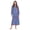 Navy Pink Paisley, variant on Women's Zip-Front Lounger Robe Long Duster Housecoat with Pockets