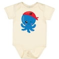 thumbnail image 3 of Inktastic Pirate Octopus, Cute Octopus, Little Octopus Boys or Girls Baby Bodysuit, 3 of 5