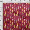 thumbnail image 3 of oneOone Cotton Poplin Magenta Fabric Cactus Fabric For Sewing Printed Craft Fabric By The Yard 42 Inch Wide-W0, 3 of 6