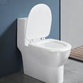thumbnail image 6 of Soft Elongated Vinyl Toilet Seat with Comfort Foam Cushioning for Easy Installation and Lasting Comfort Perfect for Standard Household Bathroom Upgrades Topliu, 6 of 6