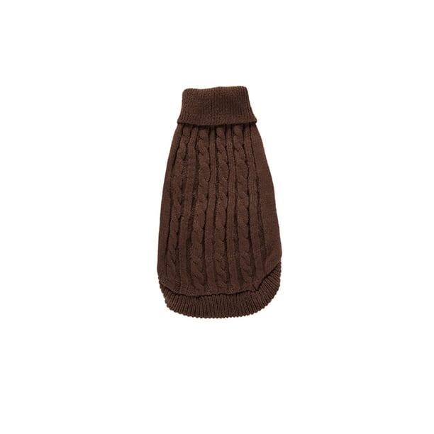 Greeniant Camisa para cachorros sin hebillas, suéteres para mascotas, dulce regalo, ropa transpirable para cachorros, atuendo, suéter para perros Ropa para mascotas Café XS Greeniant PT003802-01B