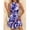 Purple, variant on Purple Clasi Halter Tie Waist A-Line Dress, Suitable For Vacation Vacation