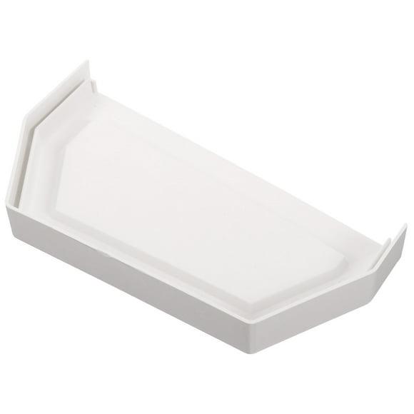 HINTRMENT 1Set Double-sided End Cap Design Gutter Parts and Accessories for Indoor 7.86X4.13X0.90in
