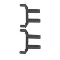 thumbnail image 3 of 2pcs columna de carcasa delantera y trasera pa 1 / 16 RC columna de carcasa Scy 16101 16102 accesorios negros, 3 of 10