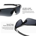 thumbnail image 4 of Gafas de sol deportivas BEACOOL Polarized UV400 para hombre y mujer, 4 of 7