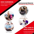 thumbnail image 4 of Sturdy Design Foam Roller, Hollow Foam Muscle Massager Compatible with Yoga, Pilates Post Workout Recovery, 4 of 5