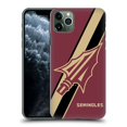 thumbnail image 1 of Head Case Designs Officially Licensed Florida State University FSU Florida State University Stripes Hard Back Case Compatible with Apple iPhone 11 Pro Max, 1 of 7