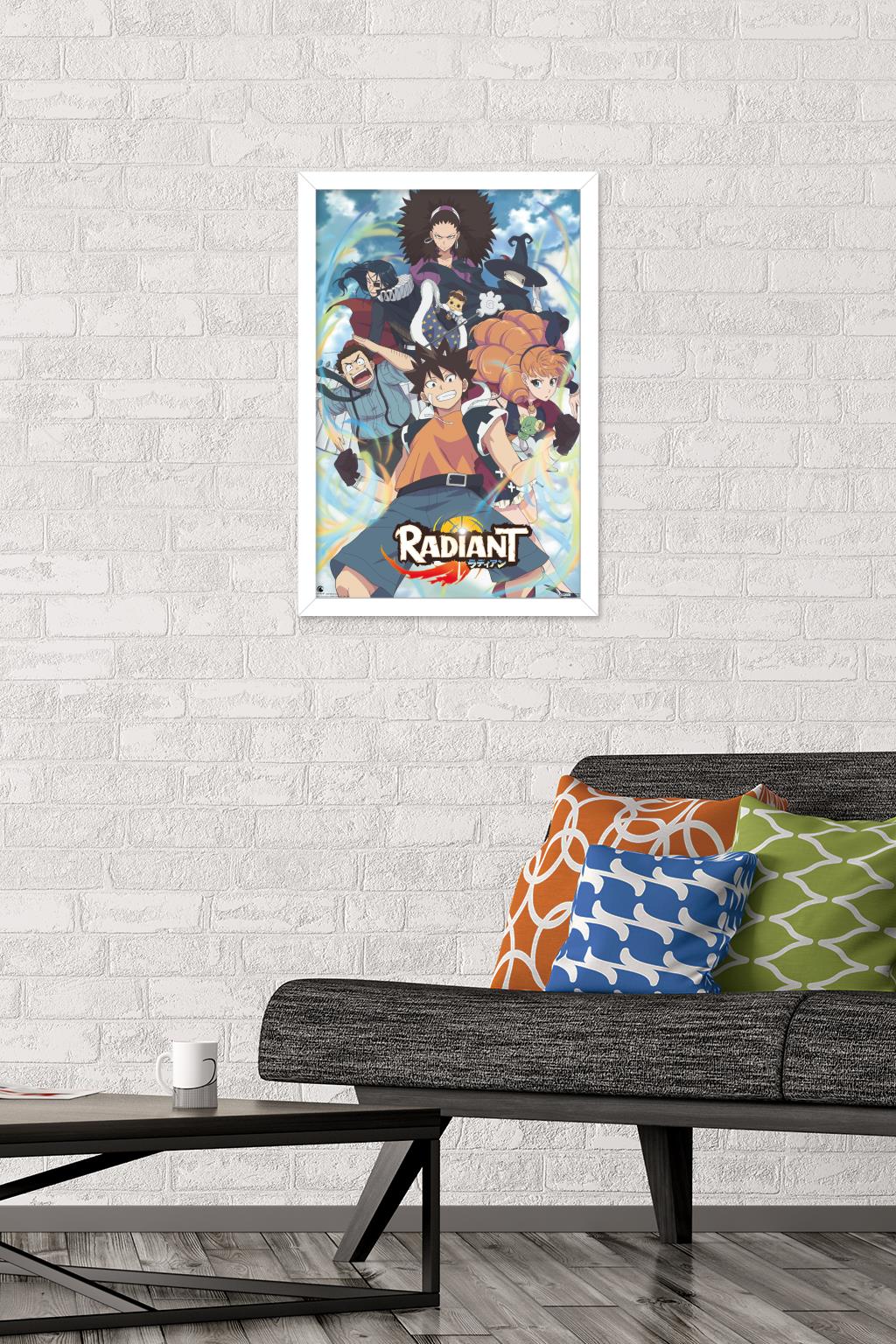 Radiant - Group Wall Poster, 14.725" x 22.375", Framed