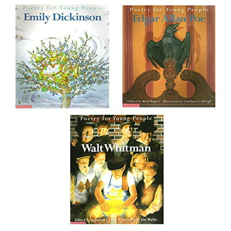 3 Children's Scholastic Books About Poetry Book Bundle