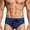 Dark Blue a2, variant on jobturf Side Striped Swim Briefs for Men Quick Dry Low Rise Swim Trunks with Removable Pad Comfy Underwear Panties for Beach Pool M-2XL