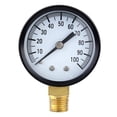 thumbnail image 3 of Professional Practical 100 PSI 1/4” Well Pump Water Pressure Equipment Gauge Machine Gadgets Components, 3 of 8