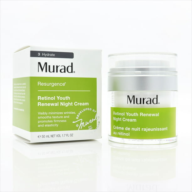 Diagnose kor dialog Murad Retinol Youth Renewal Night Cream - (1.7 fl oz), Breakthrough Anti  Aging Night Cream with Retinol and Swertia Flower to Visibly Minimize  Wrinkles and Restore Your Skin's Smooth Texture - Walmart.com