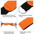 thumbnail image 3 of Uxcell Neoprene Wristlet Keychain Waterproof Sublimation Lanyard Hand Wrist Lanyard Keychain 3 Pcs Orange, 3 of 6
