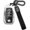 Silver, variant on Key Fob Cover Compatible with Toyota Land Cruiser Venza RAV4 Prime Sienna Fortuner Mirai 2018-2022 4 Button Keychain Case Holder Protector,Black