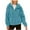 Sky Blue, variant on BLTIBY Womens Sherpa Jacket 2024 Fall Winter Solid Colour Casual Fashion Long Sleeve Drawstring Full Zip Padded Coats Hooded Fuzzy Fleece Outwears with Pockets Beige M