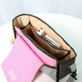 thumbnail image 2 of WHAMVOX Newborn Diaper Tote Bag Storage Bag Nylon Black and Pink 1Pack, 2 of 8