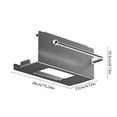 thumbnail image 3 of Wall Mounted Tissue Holder and Face Towel Storage Box for Bathroom – Under Mirror Cabinet Stainless Steel Dispenser, No Drilling, Space Saving Toilet Paper and Hand Towel Organizer, 3 of 6